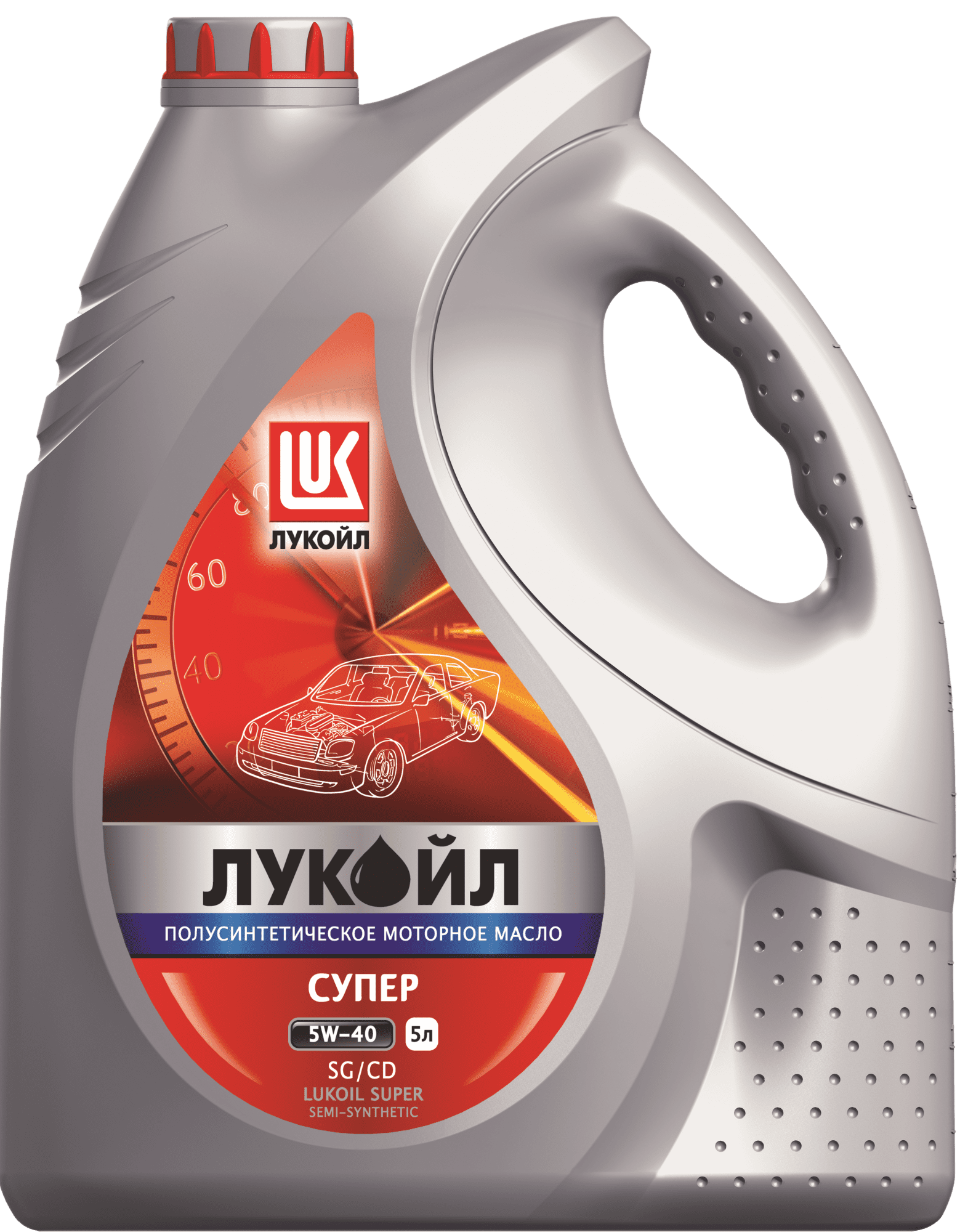 Моторное масло Лукойл Супер API SG/CD 5W-40, 5л (Lukoil: 19443)